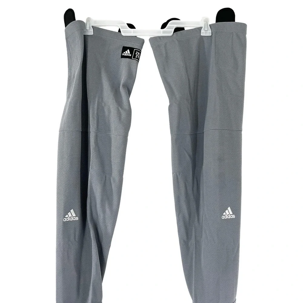 NEW Adidas Pro Stock Men's XXL Hockey Socks‎ Mystic Gray DX0966 NWT